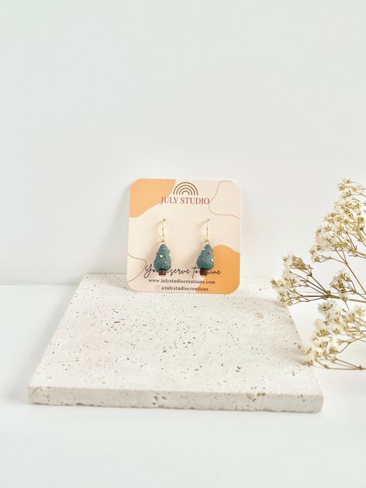 Christmas Tree Earrings