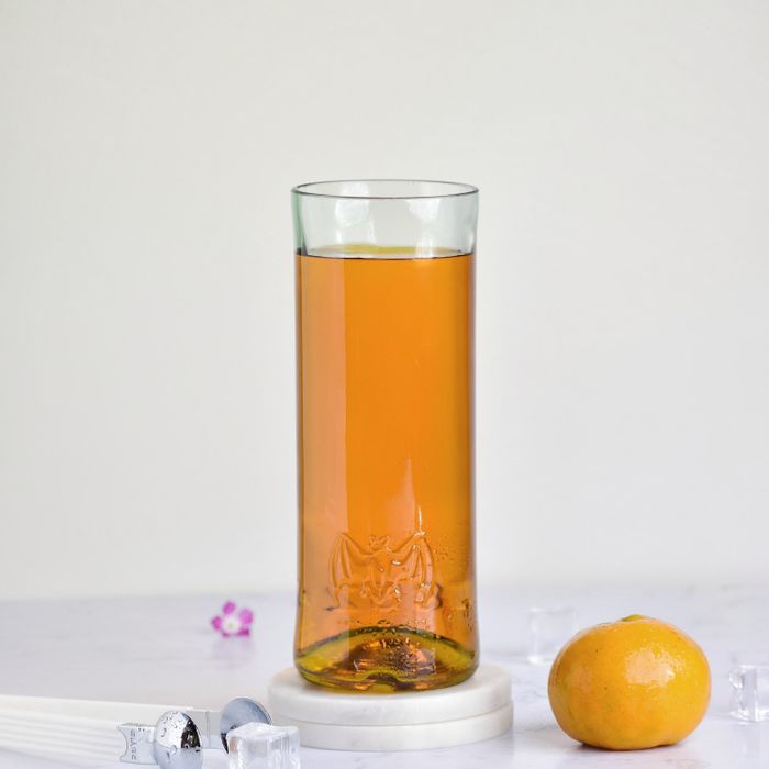 Bacardi Tall Upcycled Drinking Glass