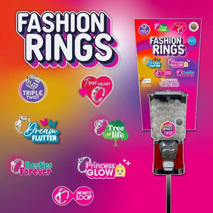 Fashion Rings Dispenser