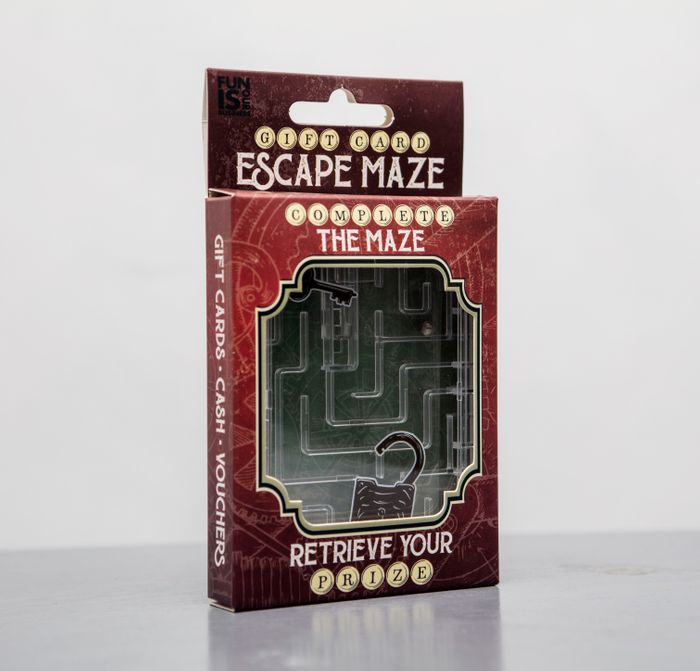 Gift Card Escape Maze