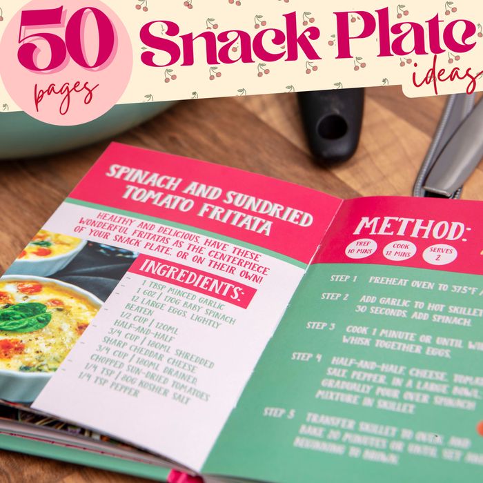 Girl Dinner: 50 Snack Plate Ideas Recipe Book
