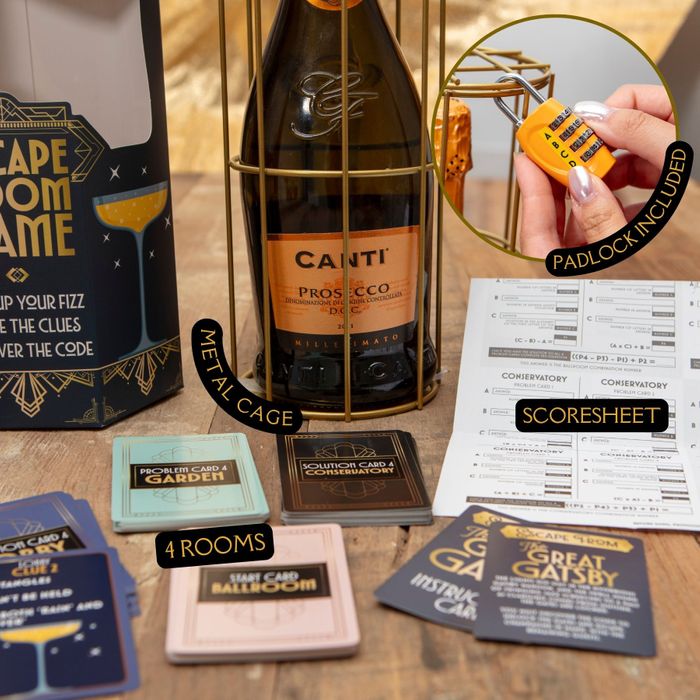 Wine Escape Room The Great Gatsby