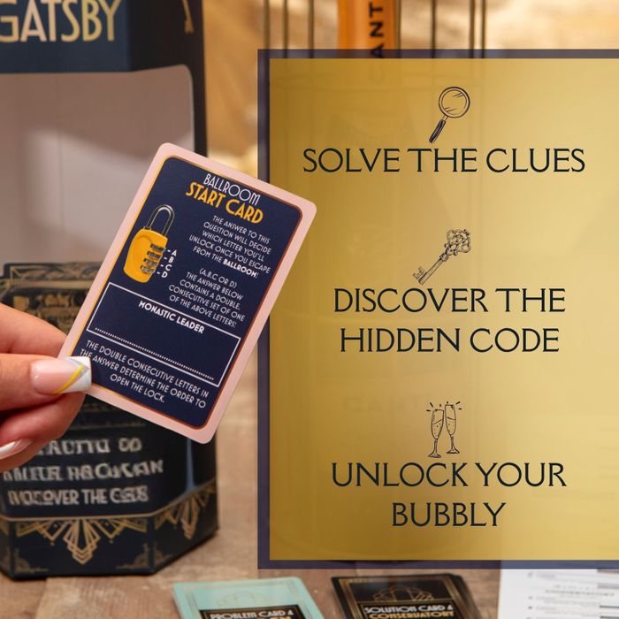 Wine Escape Room The Great Gatsby