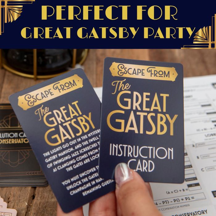 Wine Escape Room The Great Gatsby