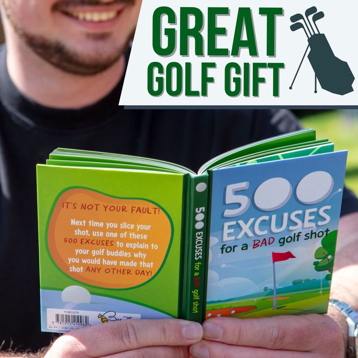 500 Excuses for a Bad Golf Shot  Book