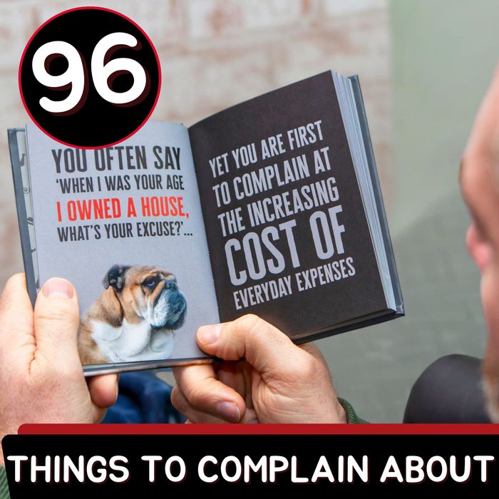 Signs You're a Grumpy Old Git Book