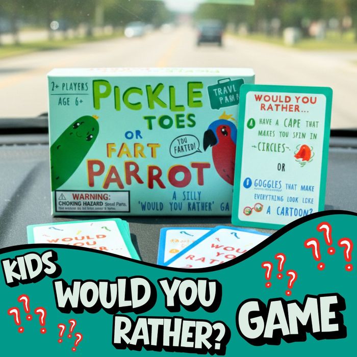  Pickle Toes or Fart Parrot - Travel Game