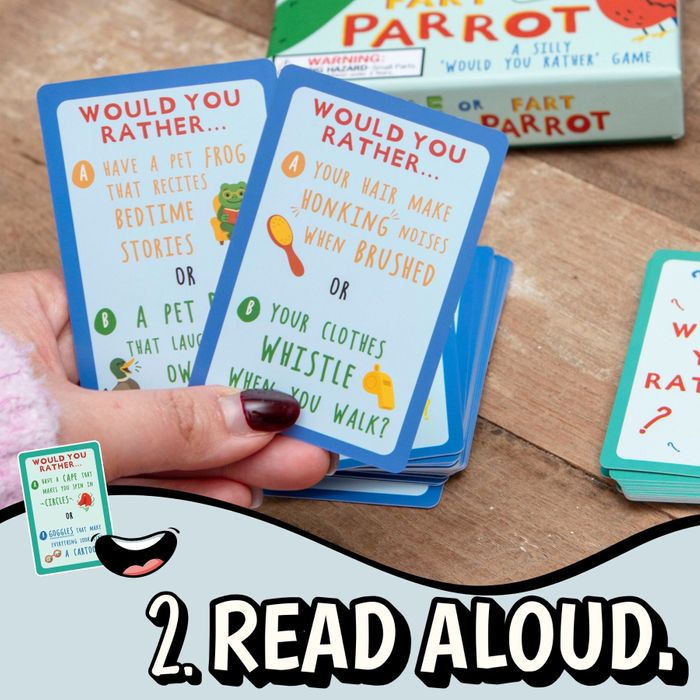  Pickle Toes or Fart Parrot - Travel Game