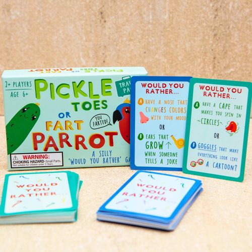 Pickle Toes or Fart Parrot - Travel Game