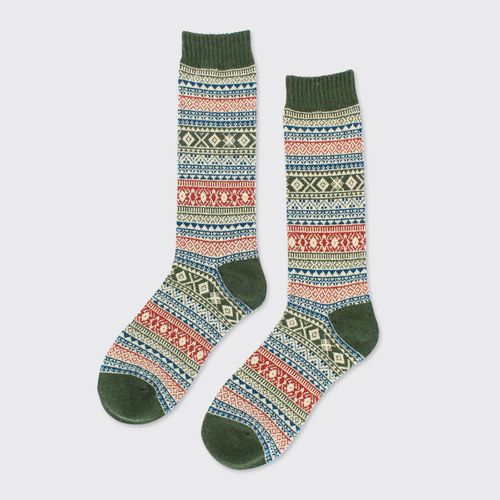 Men's Nordic Socks - Khaki