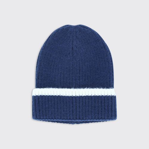 Men's Ribbed Hat - Navy