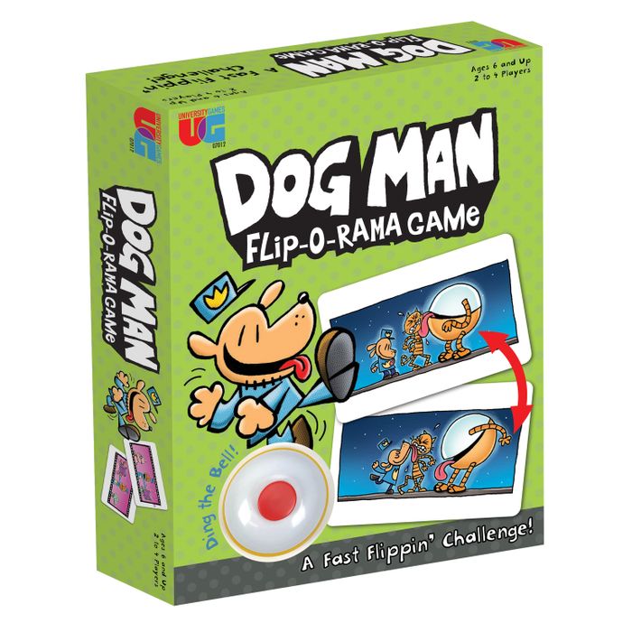 Dog Man Games and Puzzles Range