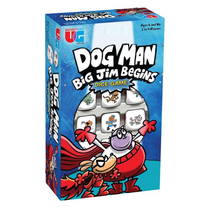 Dog Man Games and Puzzles Range