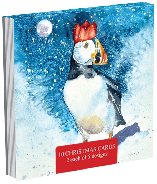 Recycled Christmas Card Packs