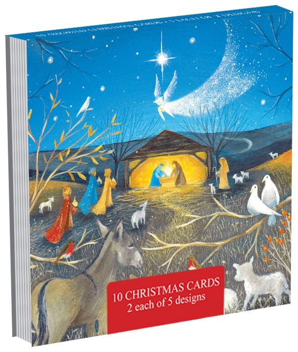 Recycled Christmas Card Packs