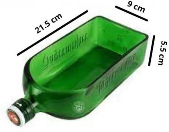 Jägermeister Upcycled Glass Planter
