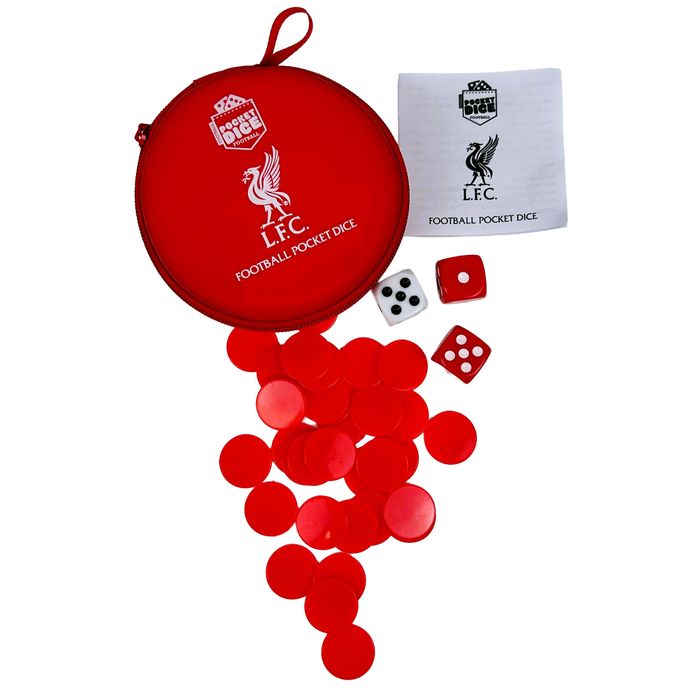 Licensed Football Pocket Dice 