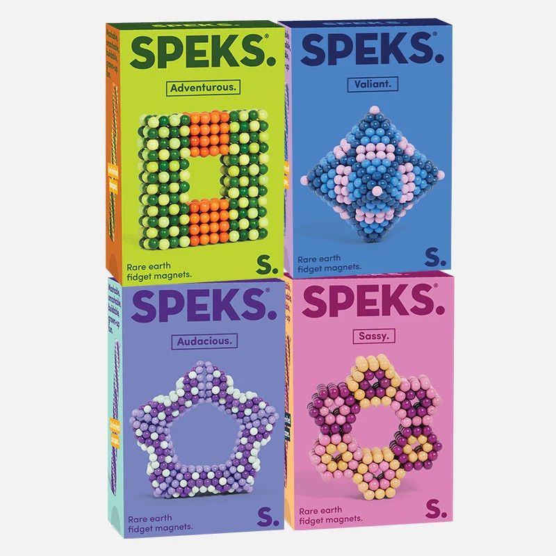 Speks. 432 Bolds / Gradient / Pixel Assorted 24 Units - 6 of each colour
