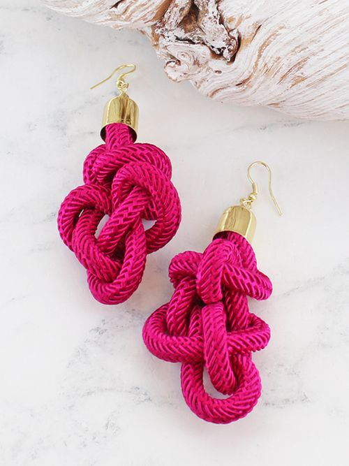 Statement Cord Earrings