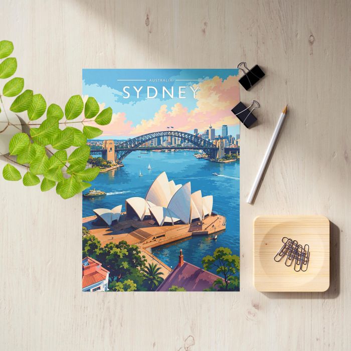 Australia Travel Print Collection