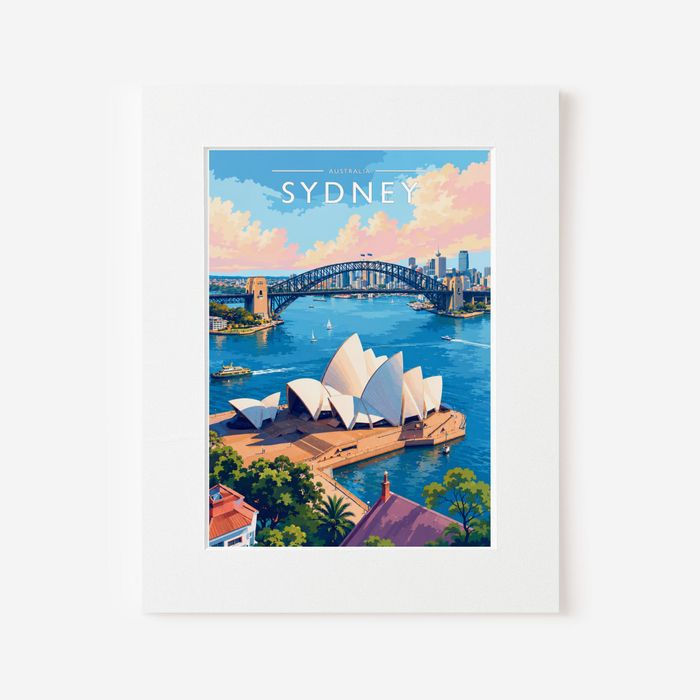 Australia Travel Print Collection
