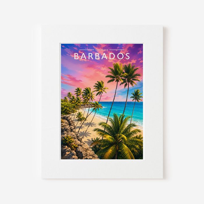 Caribbean Travel Print Collection