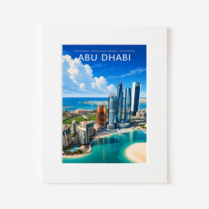 U.A.E Travel Print Collection