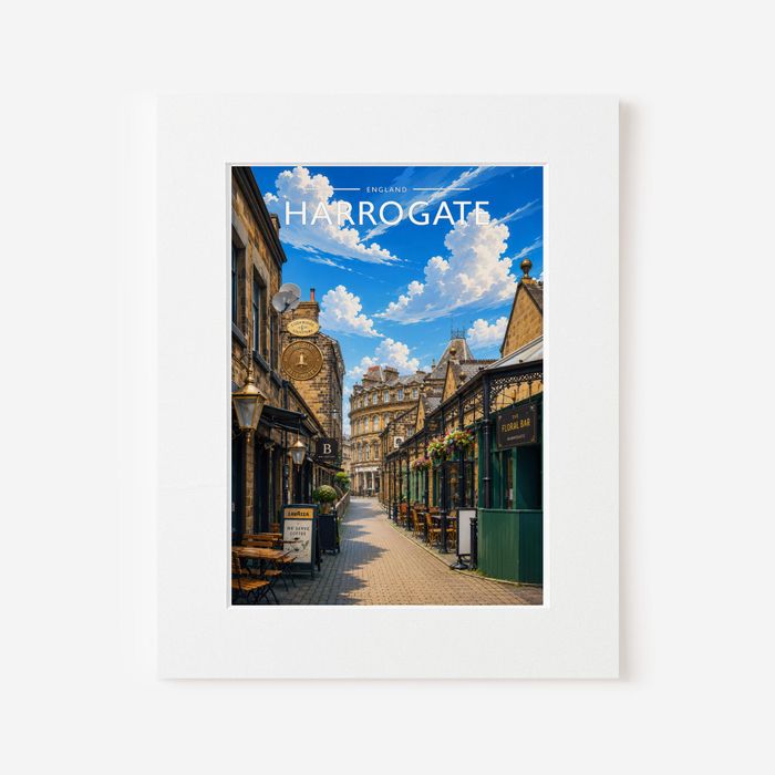 United Kingdom Travel Print Collection