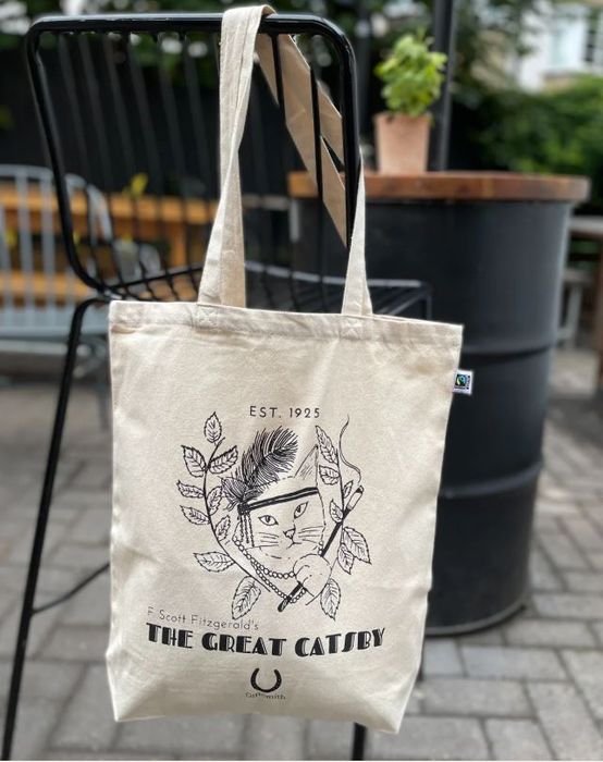 The Great Catsby Fairtrade & Organic Shopper Tote Bag