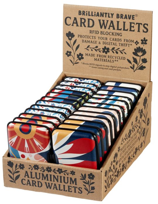 Card Wallets - Brilliantly Brave. Best Seller. New for '26