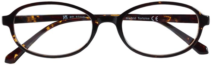 Reading Glasses - Madrid Tortoise. Recycled material.