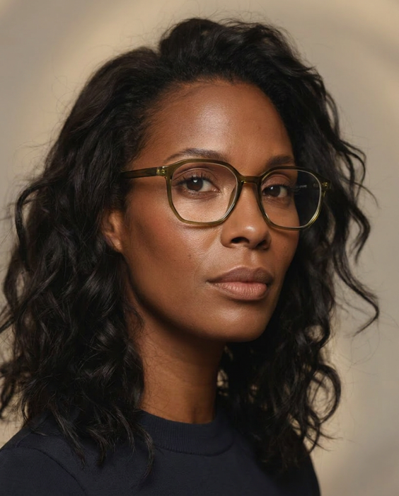 Reading Glasses - Munich Olive - Recycled Material
