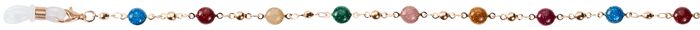 Glasses Chains - Helen Gold Multi - Necklace & Optical Chain