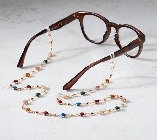 Glasses Chains - Helen Gold Multi - Necklace & Optical Chain