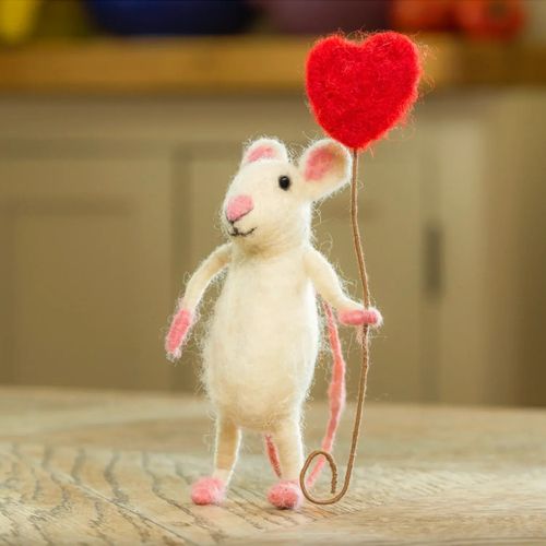 Happy Heart Mouse