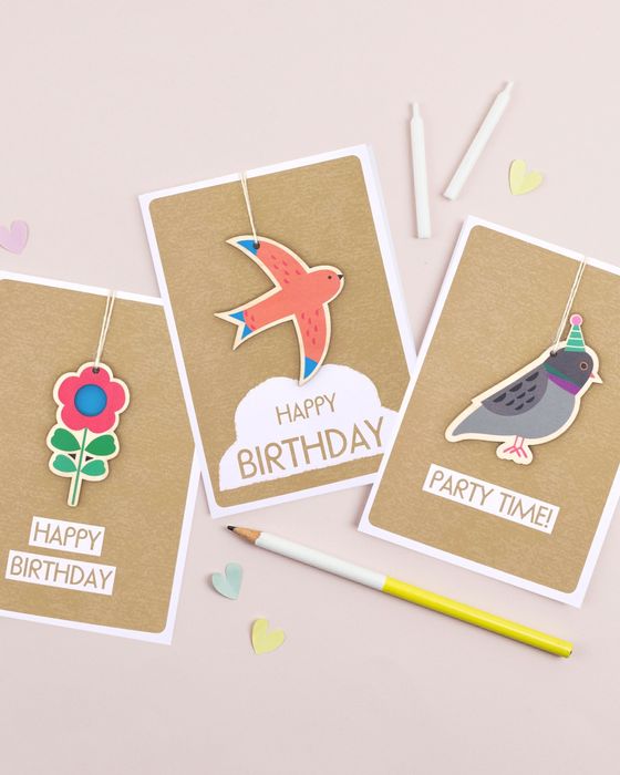 Flying Bird Card