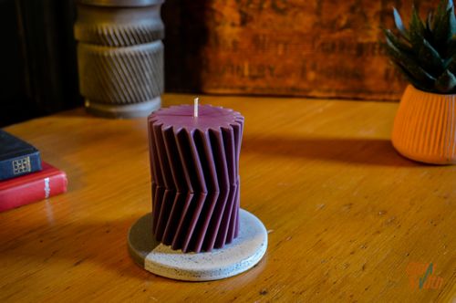 Mens Gifting - Double Gear Candle