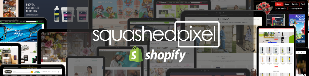 Cover image - Squashed Pixel-Shopify Clinic