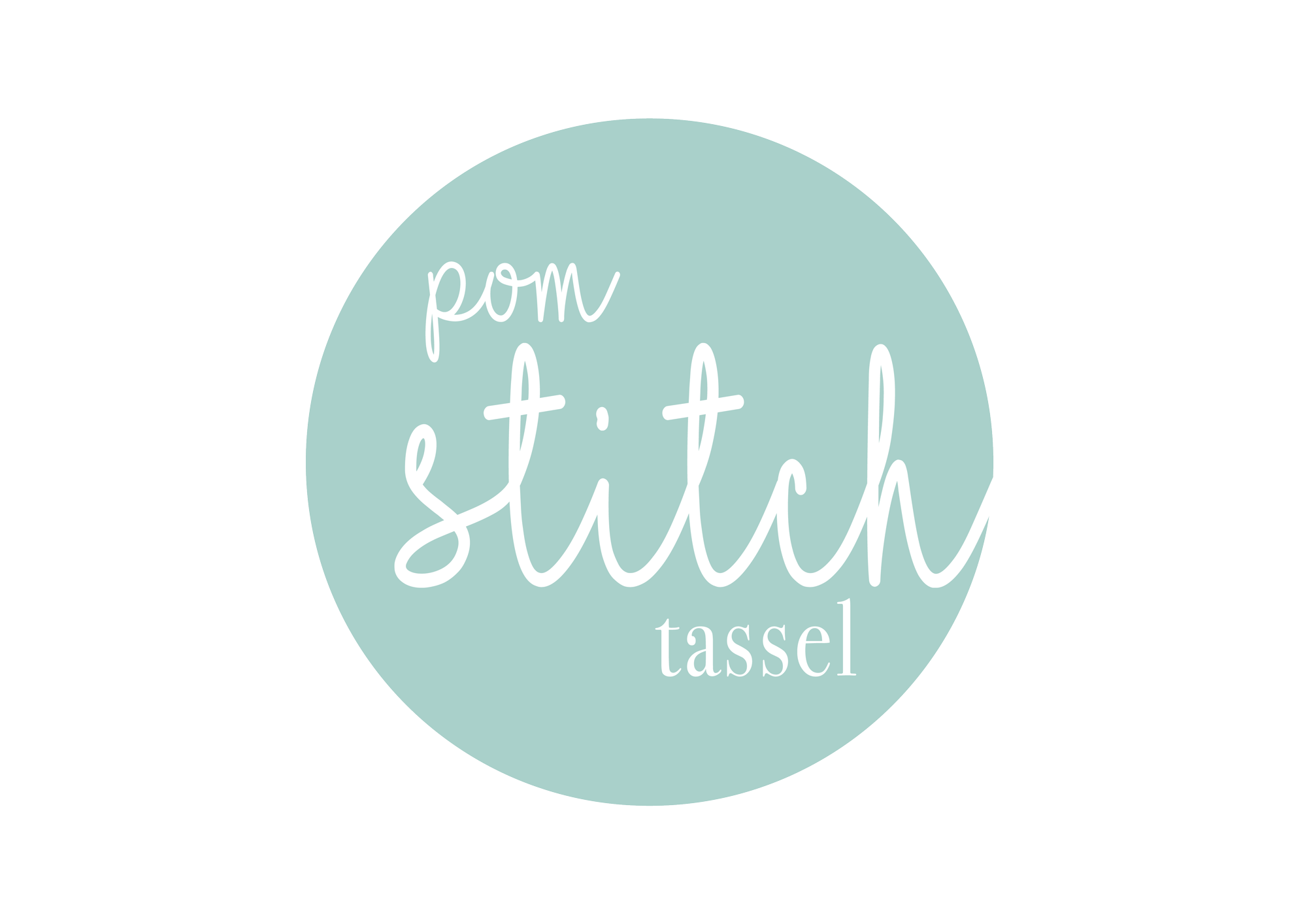 Pom Stitch Tassel
