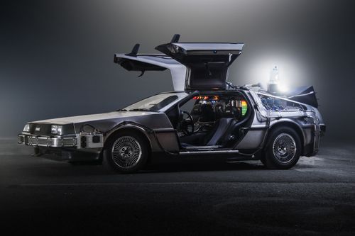 DeLorean time machine @ DTX