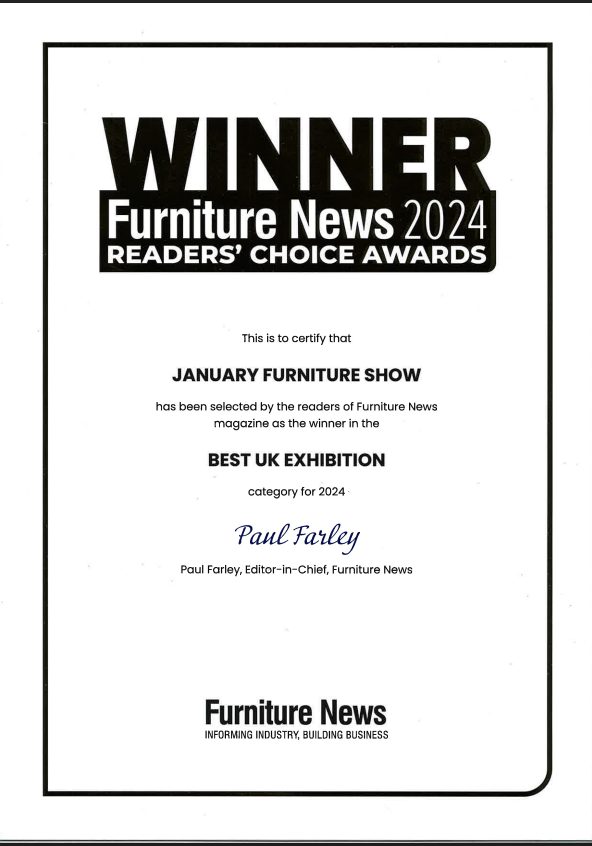 Picture of award from JFS