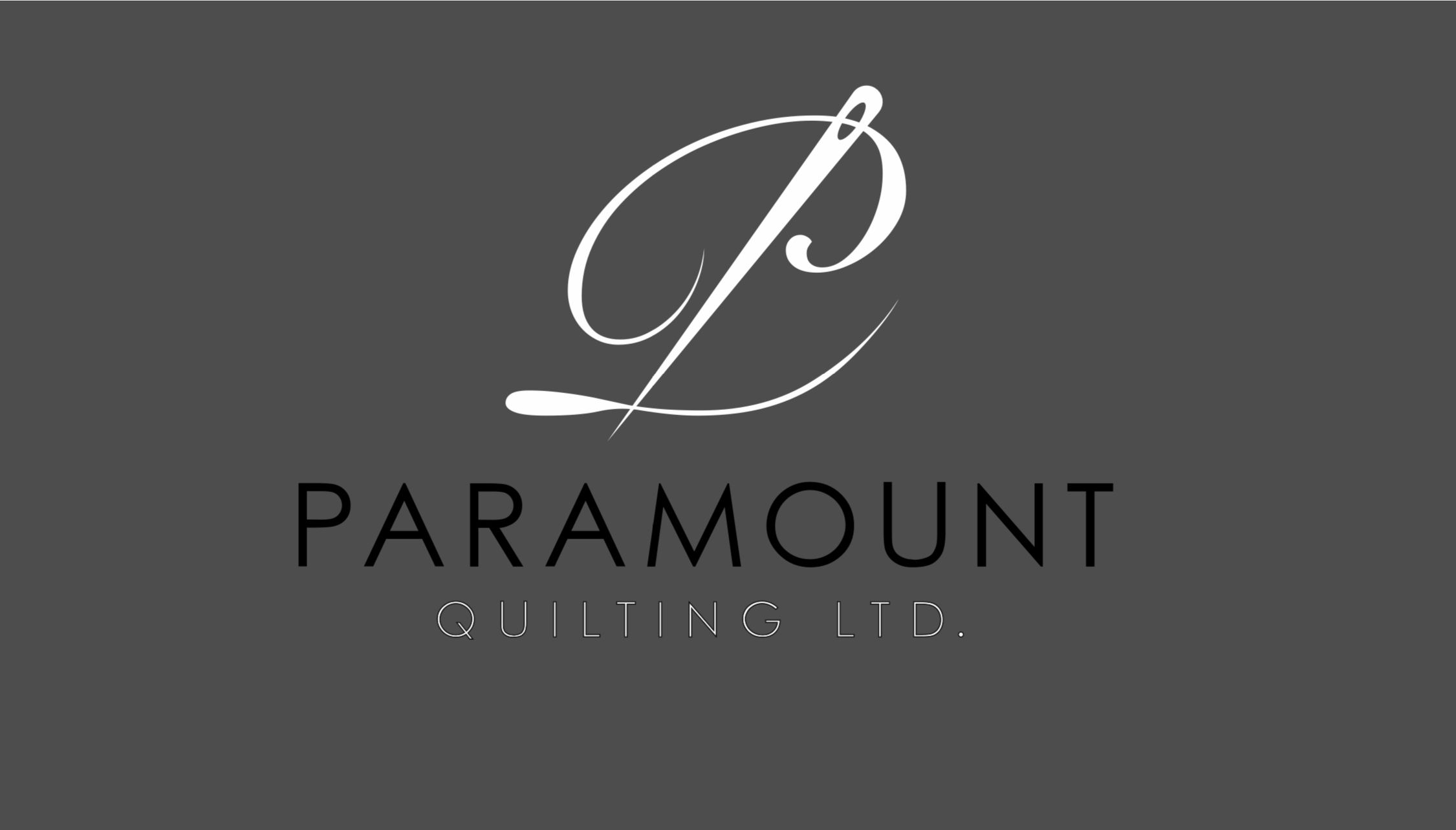 Company name - Paramount Quilting