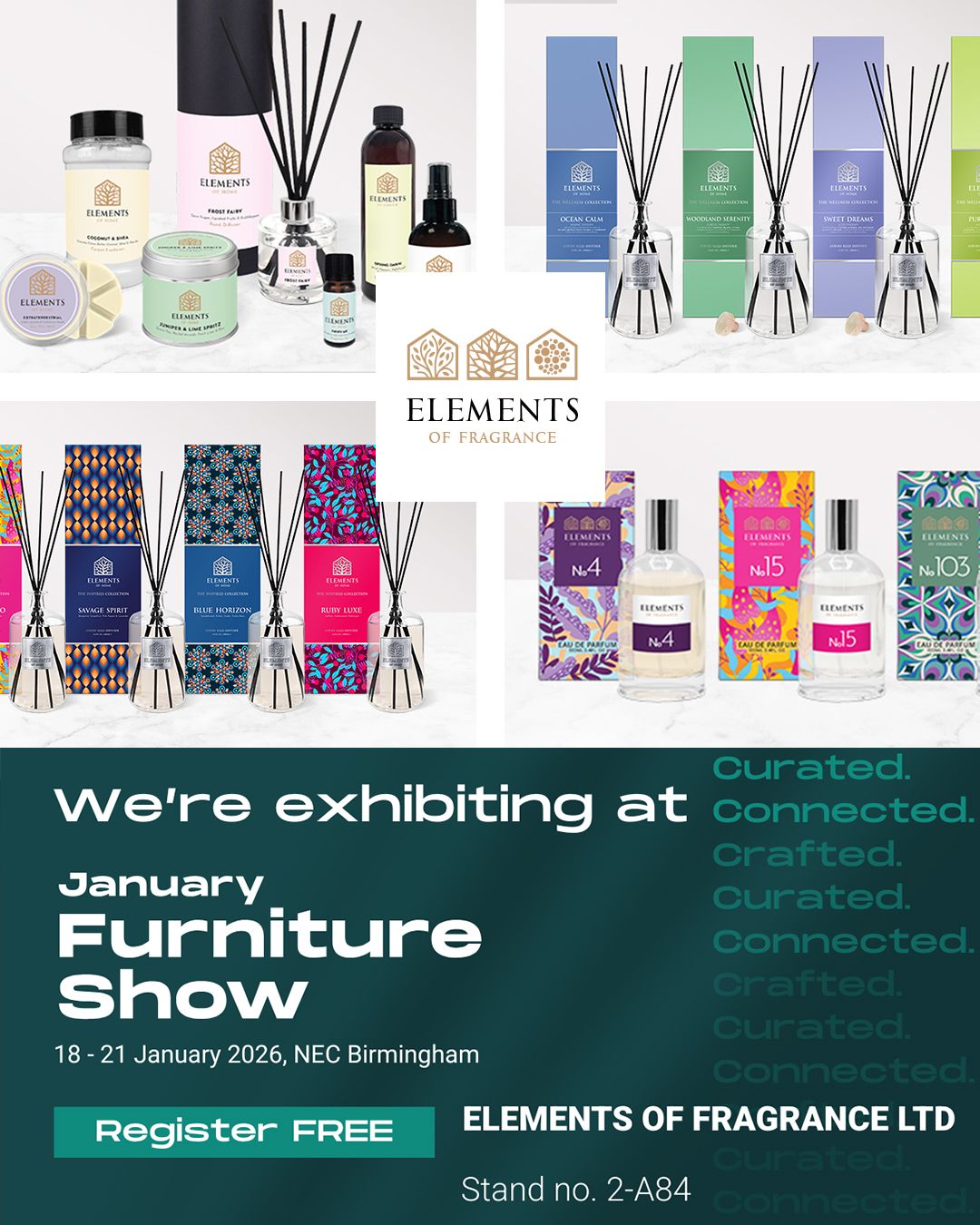 Elements of Fragrance Exhibits at the January Furniture Show 2026