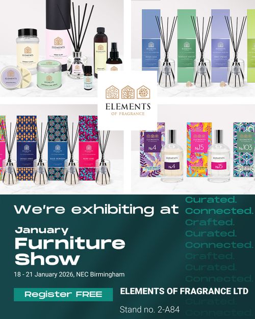 Elements of Fragrance Exhibits at the January Furniture Show 2026