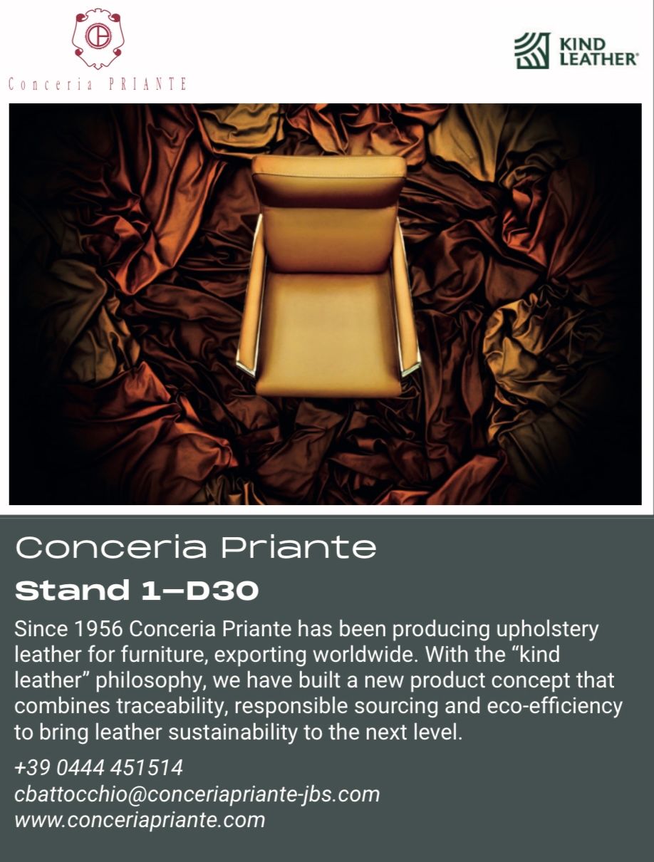 Conceria Priante at JFS - Hall 1 / Stand D30