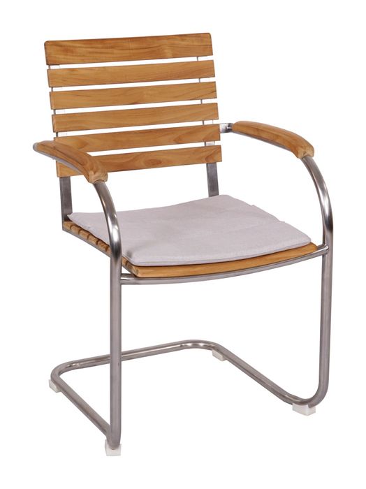 Dining Chair SUS304 frame FSC Teak