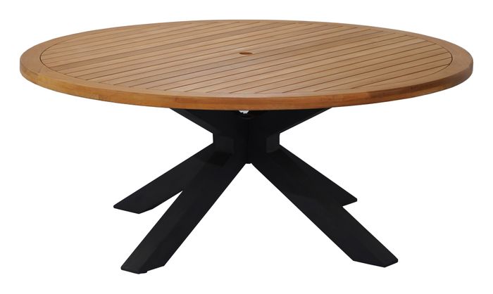 Round Table 180 FSC Teak Wood