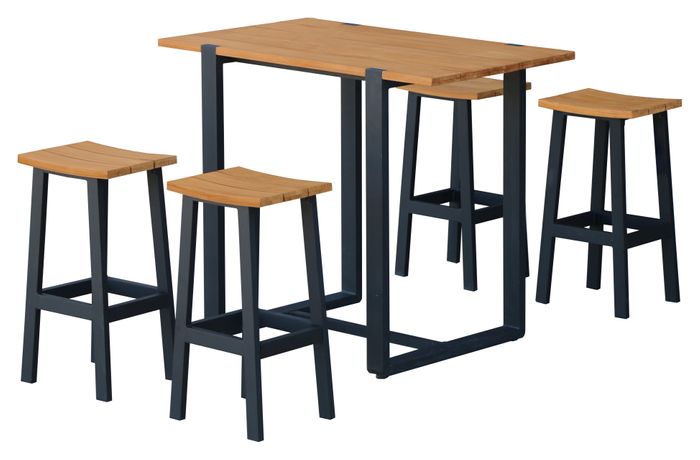 Bar Chair FSC Teak Wood