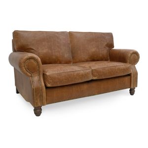 Leather Two-seater Sofa