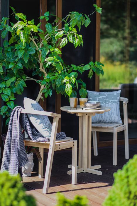 Arc Chair & Tavo Table